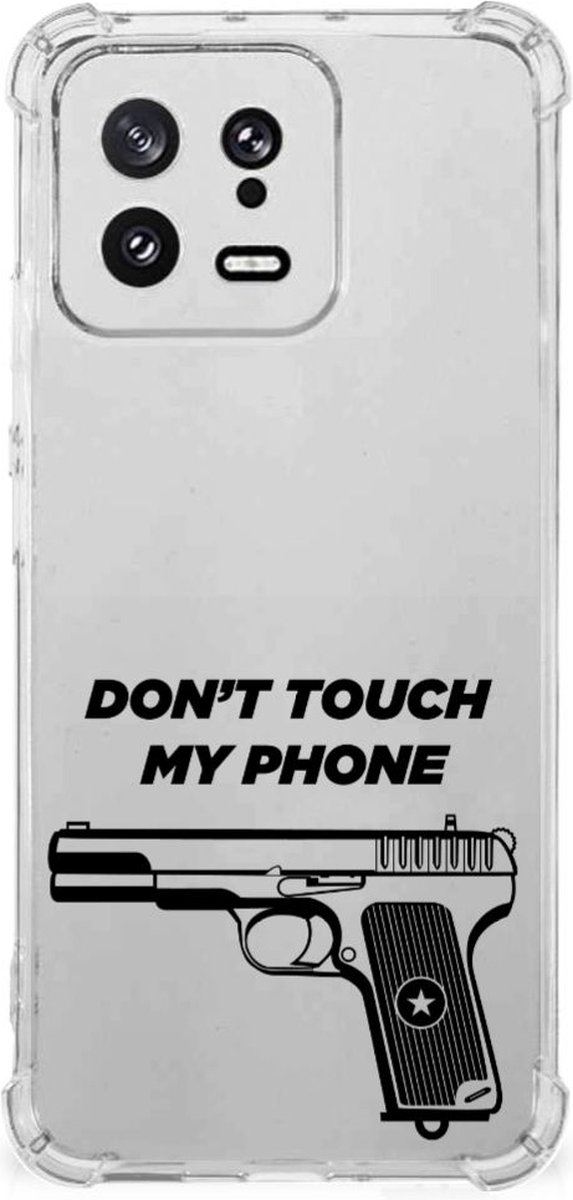TPU Case Anti-Shock voor Xiaomi 13 Anti Shock Case Pistol DTMP