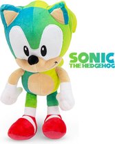 Sonic The Hedgehog Ultra (Groen/Blauw) Pluche Knuffel 30 cm {Sonic the Hedgehog 2 Plush Toy | Speelgoed knuffeldier knuffelpop voor kinderen jongens meisjes | Sonic De Egel | Silver, Knuckles, Shadow, Miles Tails Prower , Amy, Dr. Eggman}