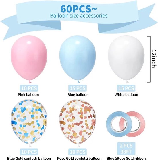 Op zoek naar Balloon Sticky Dots voor je ballondecoratie?