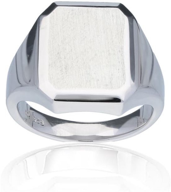 Glow 113.009462 Heren Ring - Sieraad - Zilver - 17 mm breed