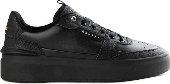 Cruyff Endorsed Tennis Lage sneakers - Leren Sneaker - Heren - Zwart - Maat 41