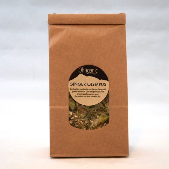 Oh!rganic - Ginger Olympus - Griekse bergthee met gember - BIO