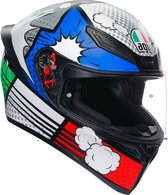 Agv K1 S E2206 Bang Mat Italië Blauw 022 Integraalhelm - Maat L - Helm