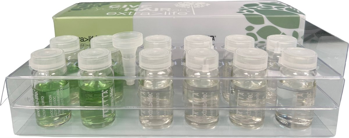 Bol.com Previa Give Your Hair an ExtraLife Anti Haaruitvalbehandeling kuur 12 x 8 ml aanbieding