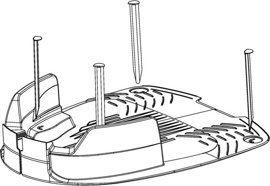  - Robomow RT laadstation - grondplaat voor RT300 en RT700