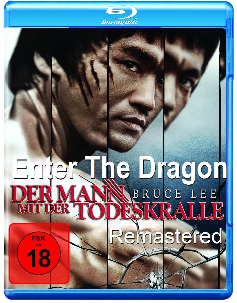 Enter The Dragon (1973) (40 Anniversary Edition) (Blu-ray) Remastered