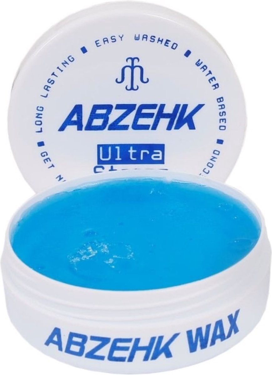 Bol.com Abzehk Haarwax  Blauw Ultra Strong 150 ml aanbieding