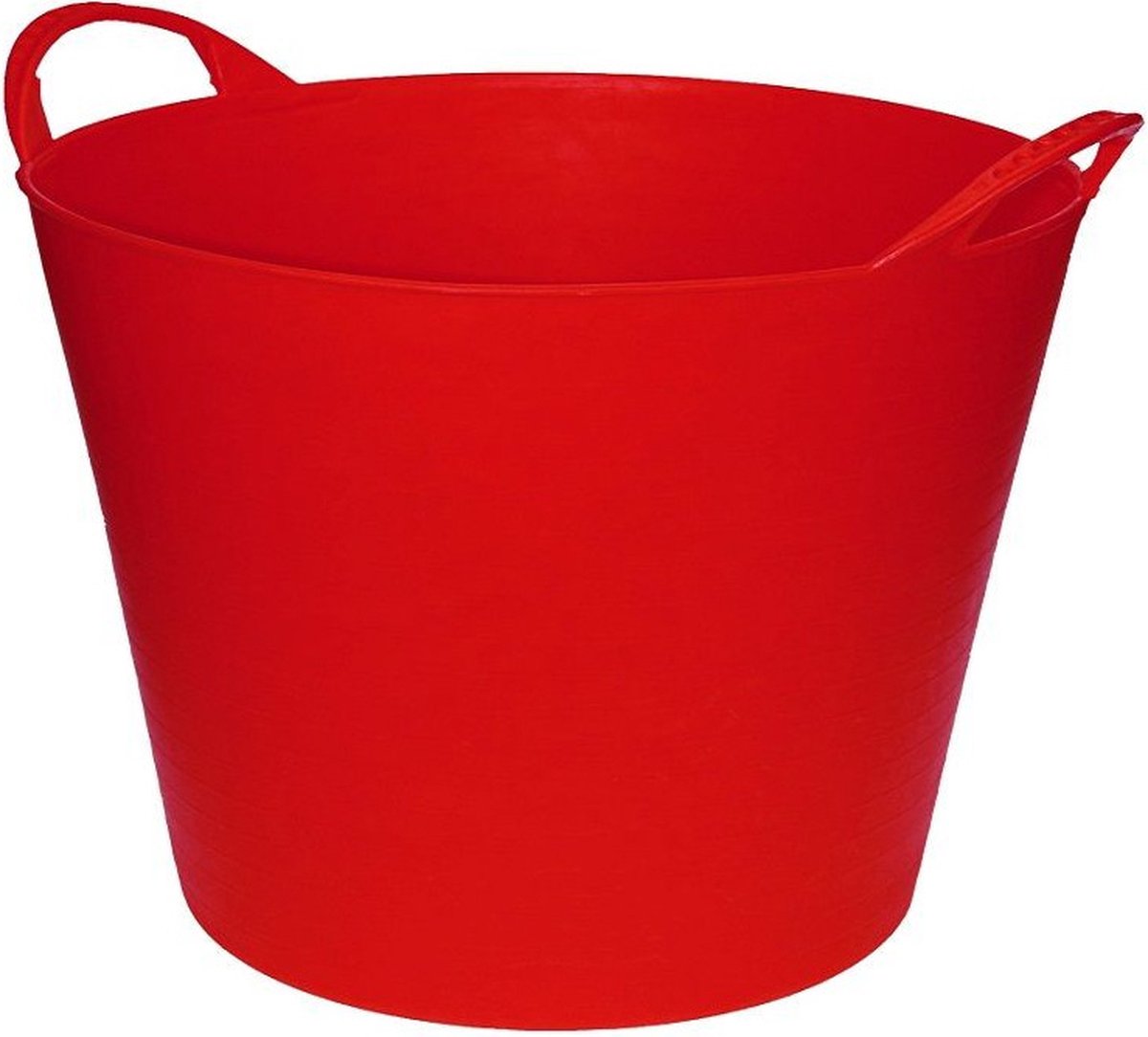 Goedkoopste Flexibele emmer/kuip - rood - 42 liter - Opbergmand - Wasmand - 45 x 33 cm