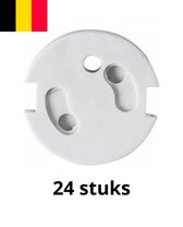 Stopcontact beveiliging 24 stuks - Zelfklevend - Veiligheid - Geschikt voor België