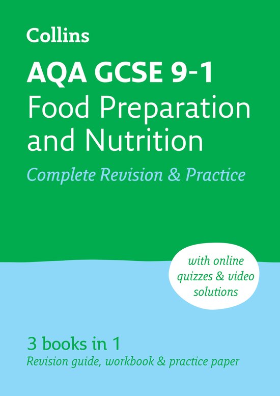 Collins GCSE Grade 9-1 Revision- AQA GCSE 9-1 Food Preparati ... - cover