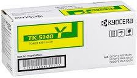 Kyocera TK-5140Y Tonercartridge 1 stuk Origineel Geel