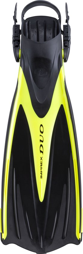 TUSA Imprex Duo – Duikvinnen met 20° Angled Blade Design – Zwart/Flash Geel – SF-0102 M FY