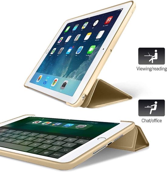Housse Xiaomi Pad 6 - SmartDefend Book Case Cover Cuir Or