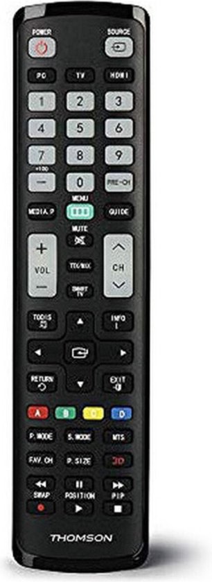 Thomson ROC1128SAM télécommande IR Wireless TV Appuyez sur les boutons