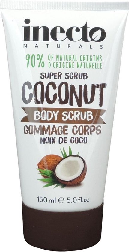 Inecto Pure Coconut Exfoliating - 150 ml - Body scrub - Inecto Naturals
