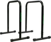 Tunturi Parallettes Hoog - Dip Bars set - 2st - Incl. gratis fitness app