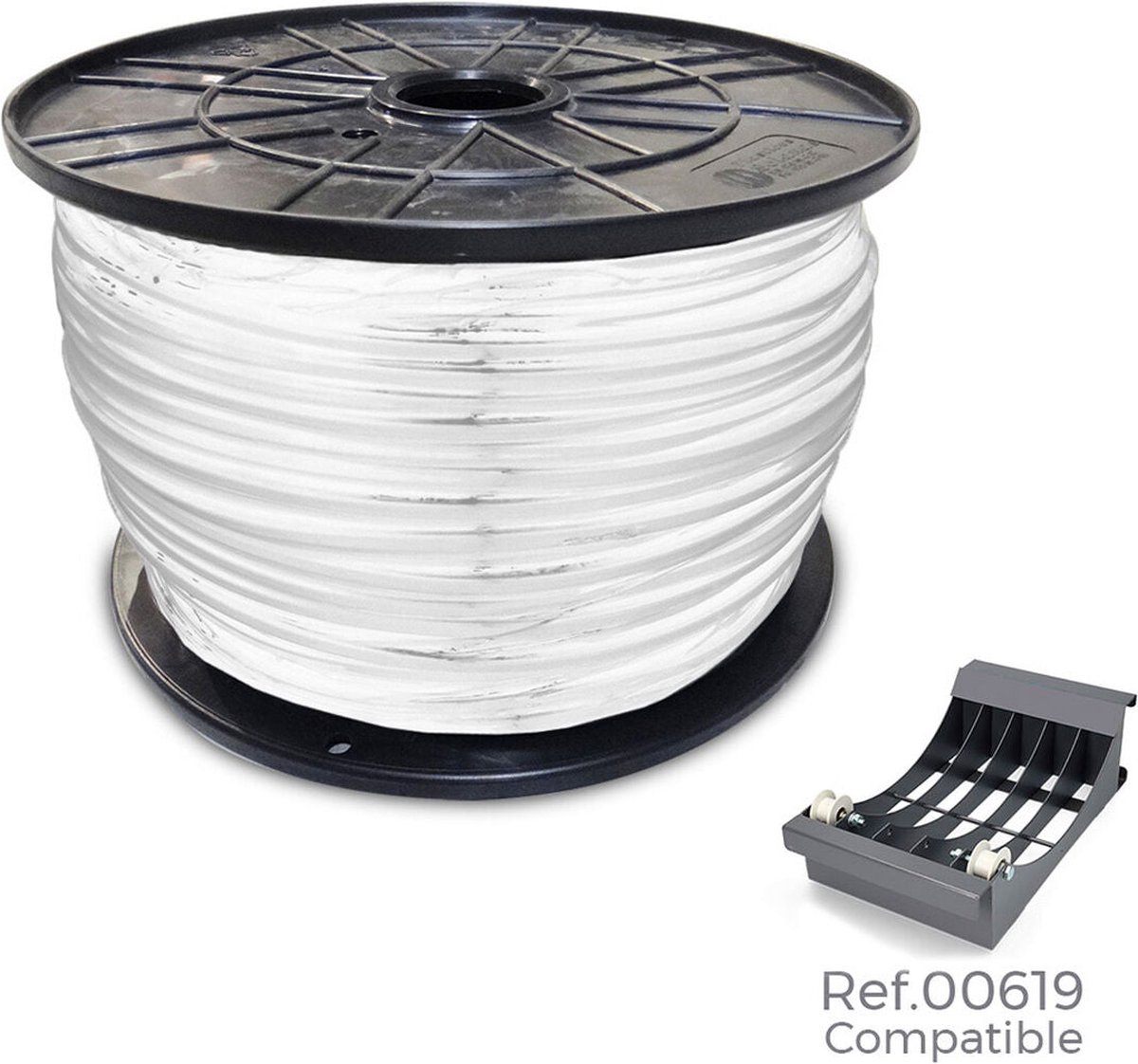 Kabel voor Parallele Interface Sediles 28978 3 x 1,5 mm Wit 200 m Ø 400 x 200 mm
