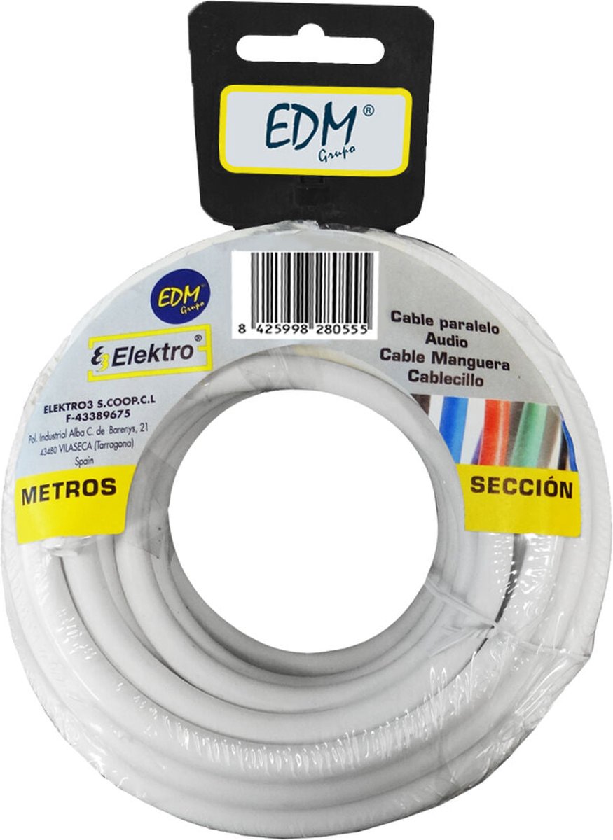 Kabel voor Parallele Interface EDM 28136 3 x 1 mm 50 m