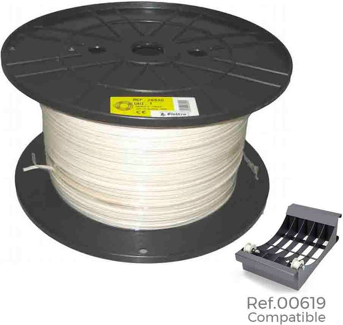Kabel voor Parallele Interface Sediles 28961 2 x 1,5 mm 300 m Wit Ø 400 x 200 mm