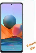 Tempered Glass - Screenprotector - Beschermlaagje - Xiaomi Redmi Note 10 Pro 5G
