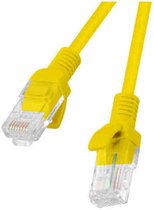UTP Category 6 Rigid Network Cable Lanberg Yellow