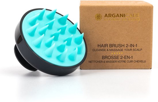Arganicare Silicone Shampoo Brush | bol