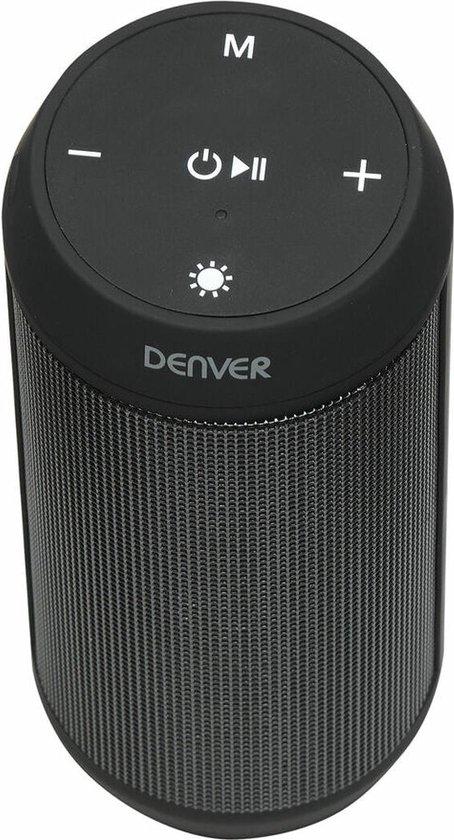 Denver Bluetooth Speaker Draadloos - 60W - Lichteffecten - Muziek Box - FM Radio - AUX - BTL62 - Denver