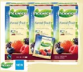 Pickwick Professional thé aux fruits des bois 25 sachets de 1,5 gr par carton, carton 3 cartons