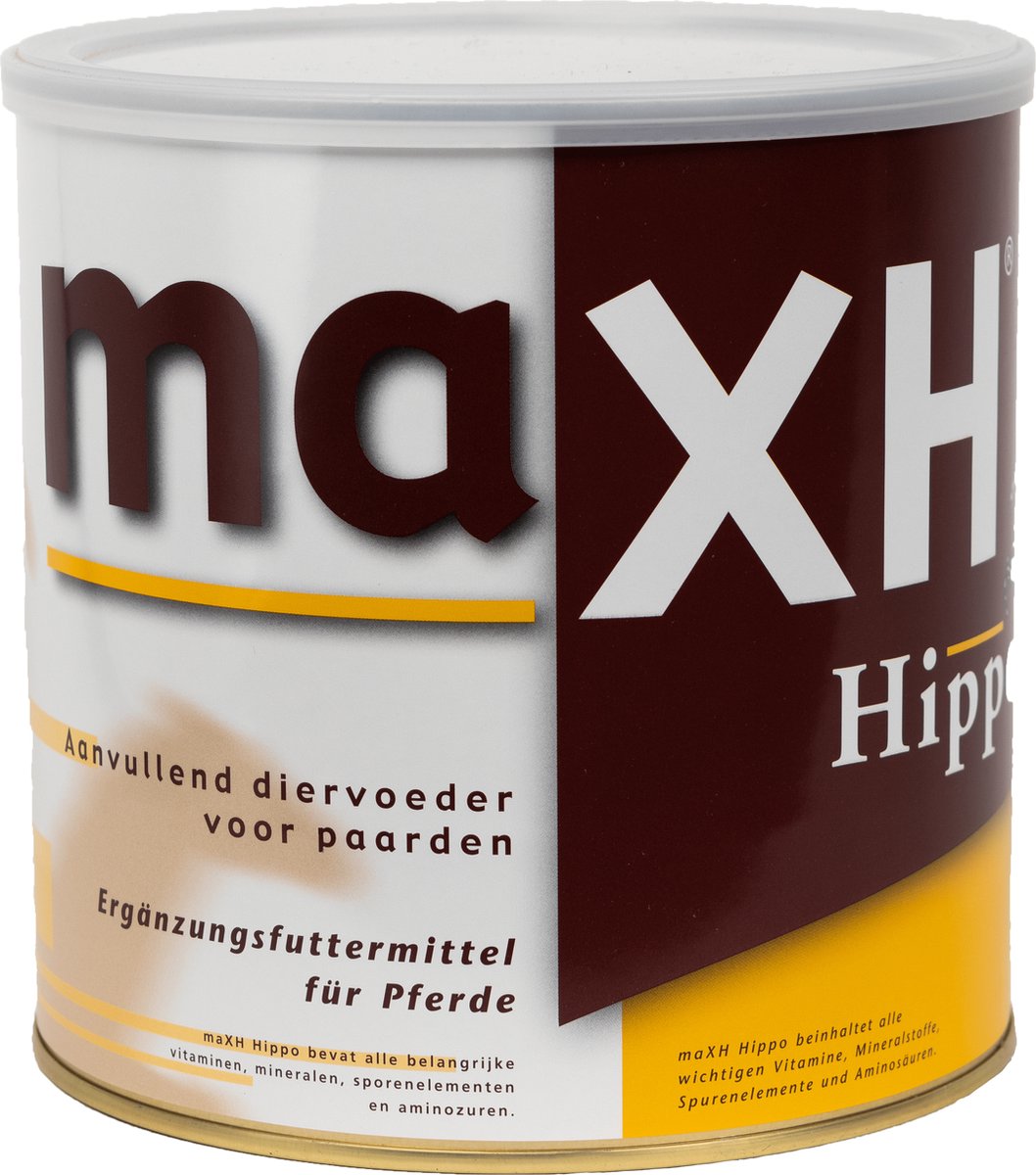 MaxH-Hippo - Paardensupplement - Gezondheid en prestatie voor uw paarden - Vitamines & Mineralen