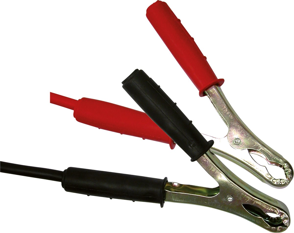 Carpoint startkabelset 35mm² - 3,5 meter - 12/24v - tüv/gs - overspanningsbeveiliging - geïsoleerde klemmen