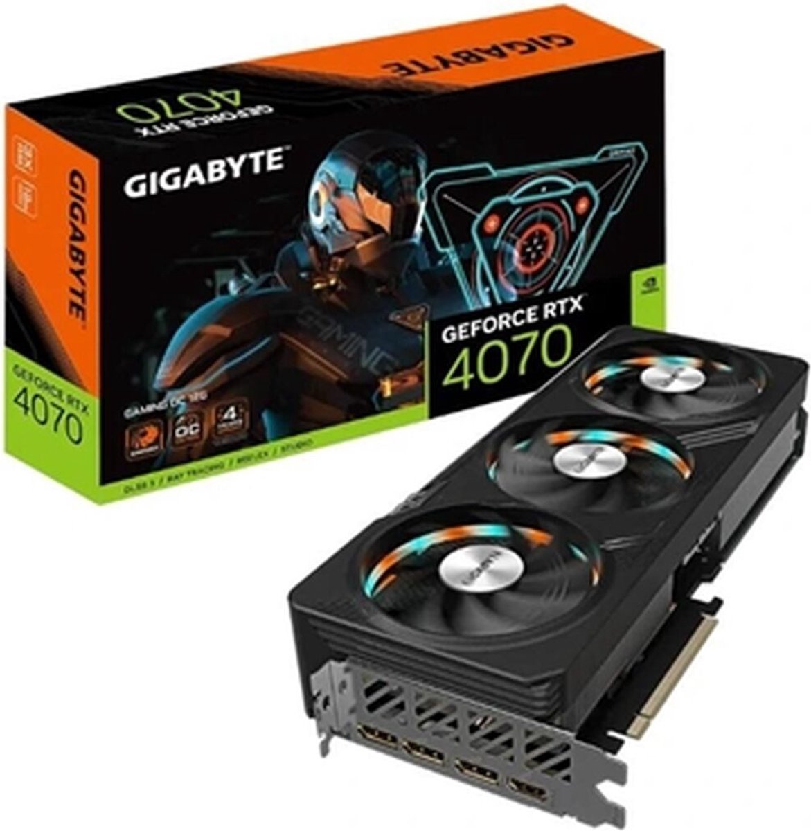 Bol.com Gigabyte GeForce RTX 4070 GAMING OC 12G - Videokaart - 12GB GDDR6X - PCIe 4.0 - 1 x HDMI - 3x DisplayPort aanbieding