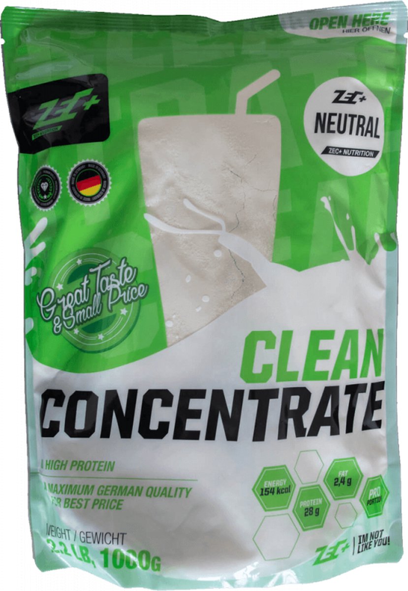 Clean Concentrate (1000g) Unflavoured