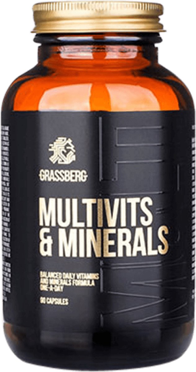 Multivits & Minerals (90 Caps) Unflavoured