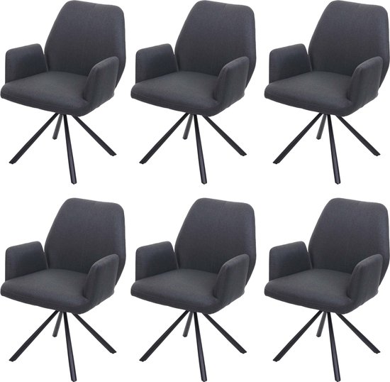 WOLTU 4 x Esszimmerstühle 4er Set Esszimmerstuhl Küchenstuhl Polsterstuhl Design