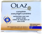 Olaz Complete Night Cream léger éclat d'été FPS 15