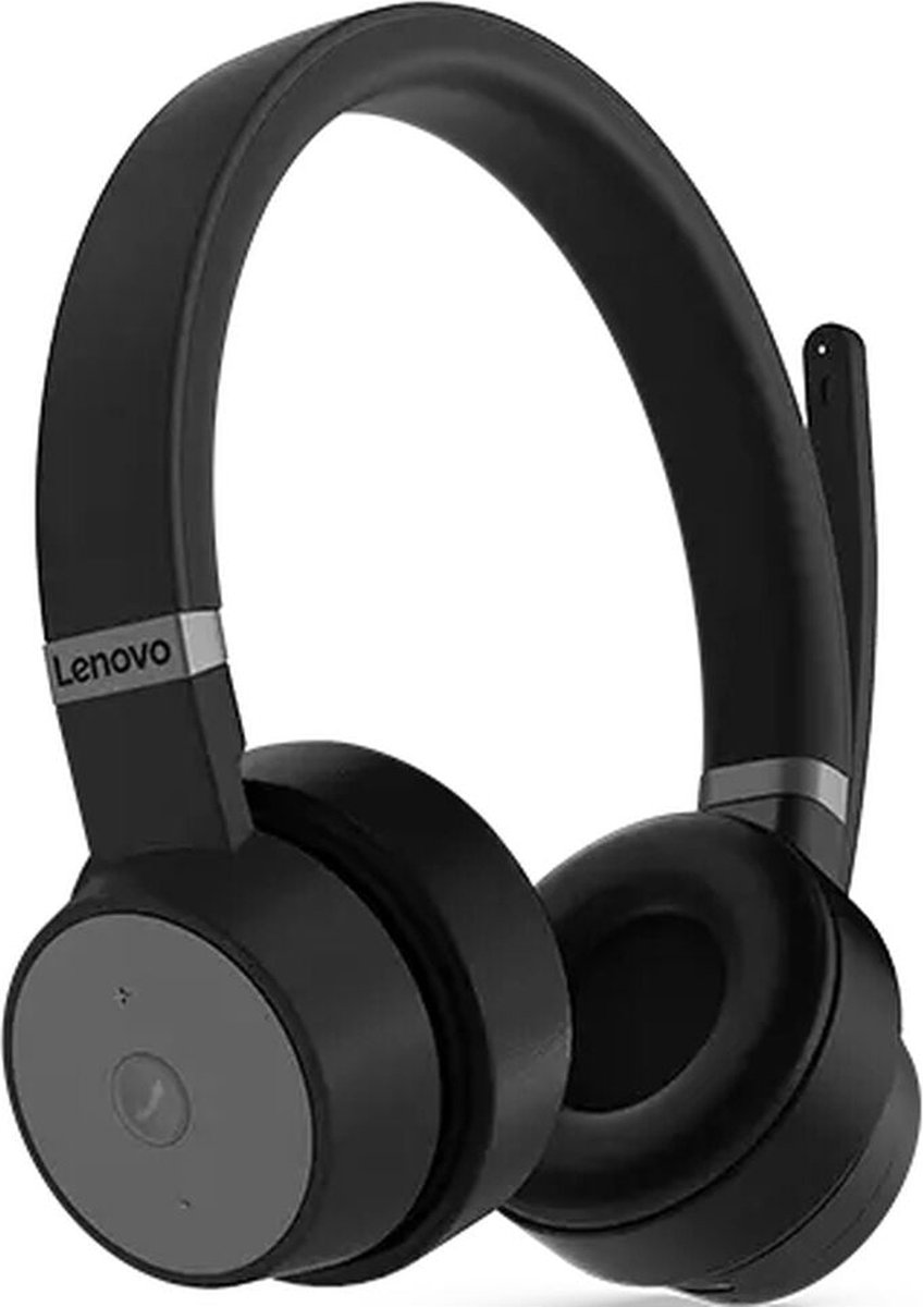 Lenovo Go draadloze ANC-headset (onweerzwart)