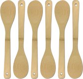 Joeji's Kitchen - Spatules - Spatule - Ensemble de spatules - Cuillère en bois - Spatule en bambou - Set de 6
