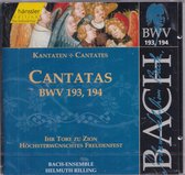 Cantatas BWV 193, 194 - Johann Sebastian Bach - Bach-Ensemble o.l.v. Helmuth Rilling