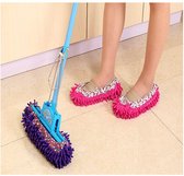 Set van twee dweil schoenen | Sloffen schoonmaken | Leuke sloffen | Micro fiber | Cleaning slippers | Goede kwaliteit