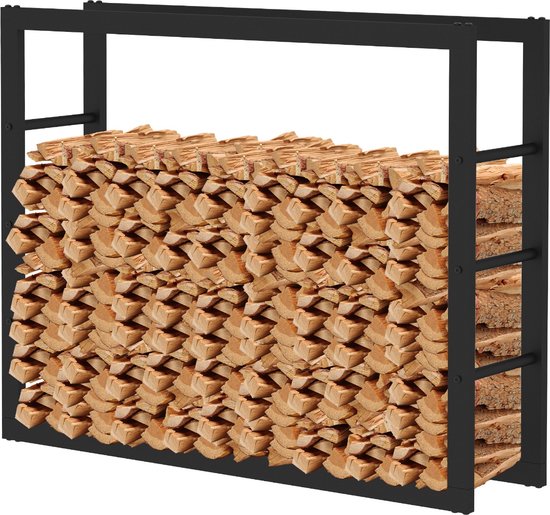 Haardhoutrek - Design Houtrek - Houtopslag - 80x100x25 cm. | bol