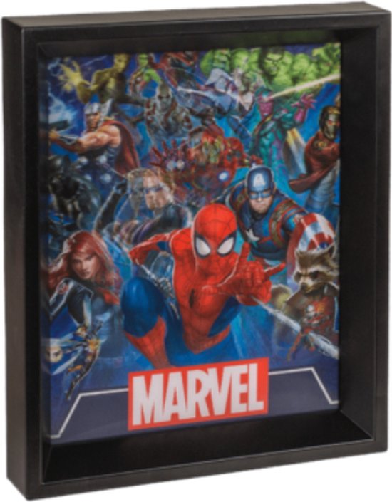 3D poster Marvel