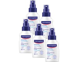 Hansaplast Wondspray - Wondreiniging - Wondontsmetting - Voordeelverpakking - 5 x 50ml