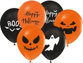 Halloween Ballonnen - Halloween Decoratie - 8 Ballonnen voor Halloween - Halloween Versiering - Halloween Accessoires - Halloween Feest - Geschikt voor Helium