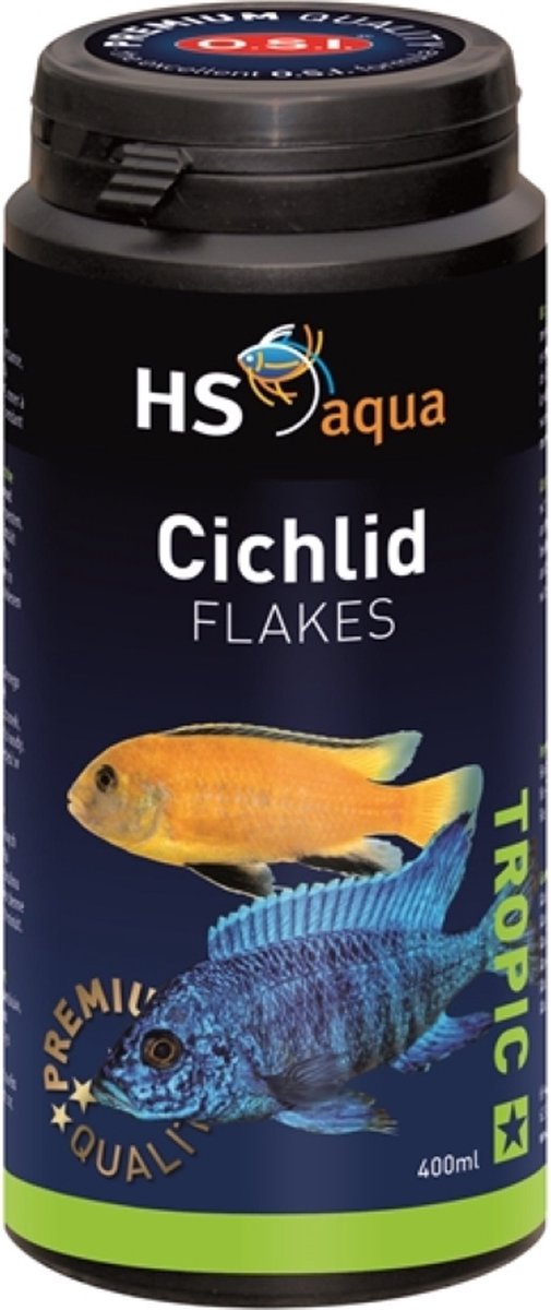 Cichlid flakes 400 ml