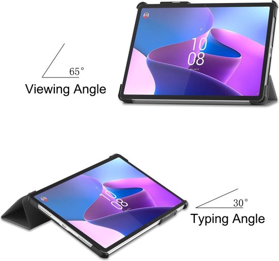 Étui Lenovo Tab P11 Pro Gen 2 - Étui livre à trois volets avec réveil/ Sleep - Grijs