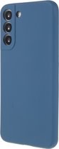 Coverup Colour TPU Back Cover - Geschikt voor Samsung Galaxy S21 FE Hoesje - Metallic Blue
