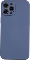 Coverup Colour TPU Back Cover - Geschikt voor iPhone 12 Pro Max Hoesje - Slate Grey