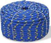 vidaXL - Boot - touw - 10 - mm - 50 - m - polypropyleen - blauw