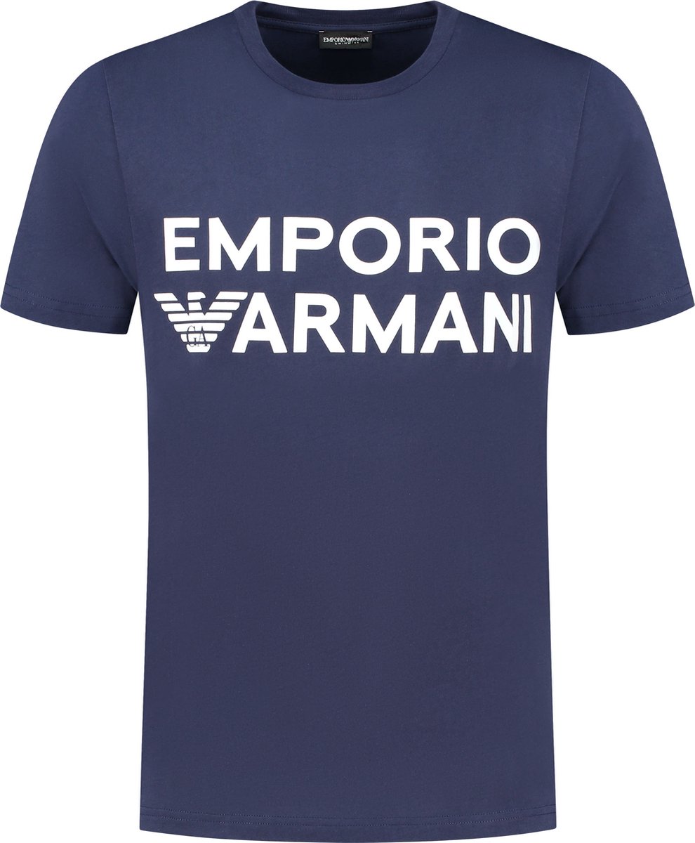 Emporio Armani Logo Crew Neck Shirt Heren Maat M bol