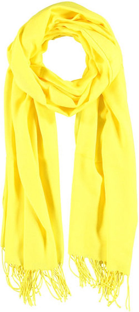 Bijoutheek Pashmina sjaal Geel